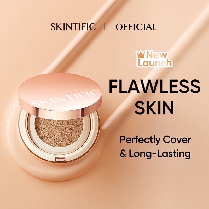 [NEW!!] SKINTIFIC Cover All Perfect Cushion SPF 35 PA++++