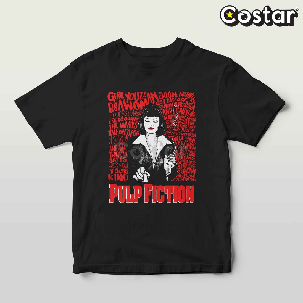 Kaos Costarstore - Pulp Fiction Qoutes - Pulp Fiction