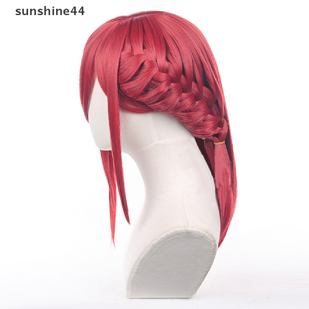 Sunshine Anime Blue Lock Hyoma Chigiri Cosplay Wig Rambut Merah Tahan Panas Wig Rambut.