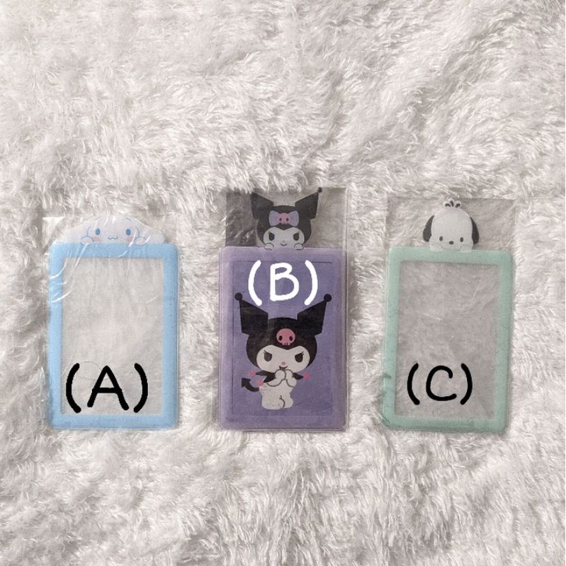 Sanrio photocard holder cahol card holder kuromi cinnamoroll phocacco