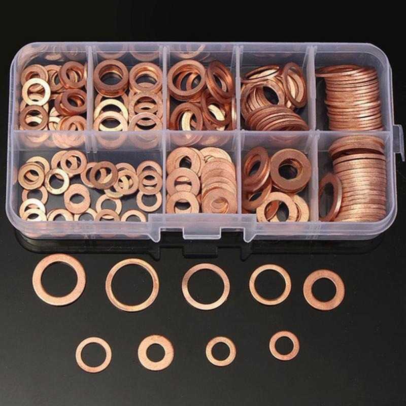 [ASLI] Ring Baut Mur Gasket Flat Plat Seal Ring Tembaga Copper Kuat Segel Original