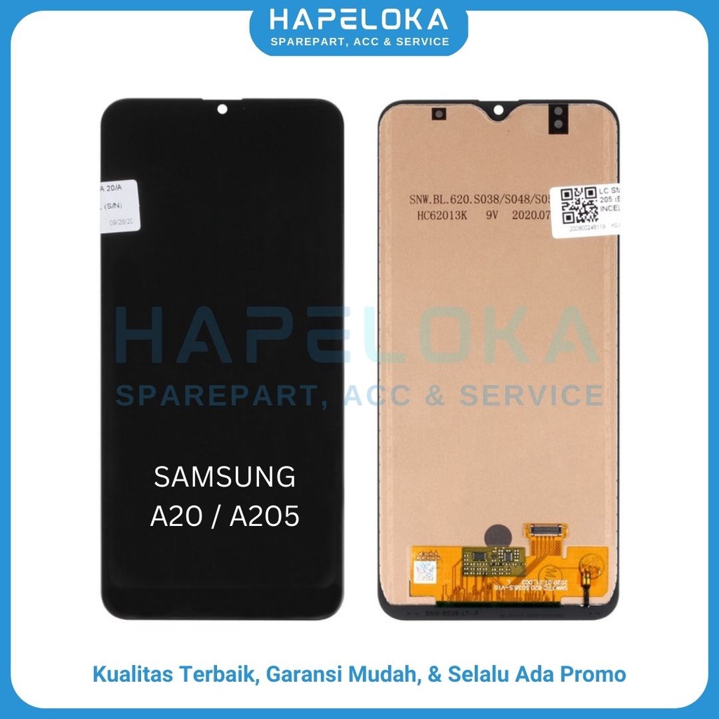 LCD TOUCHSCREEN SAMSUNG A20 / SAMSUNG A205 - ORI COMPLETE