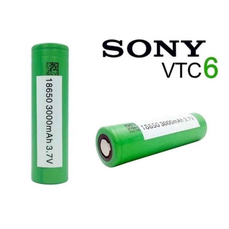 Baterai Sony VTC6 Imr18650 .3000mAh 30A 3.7V