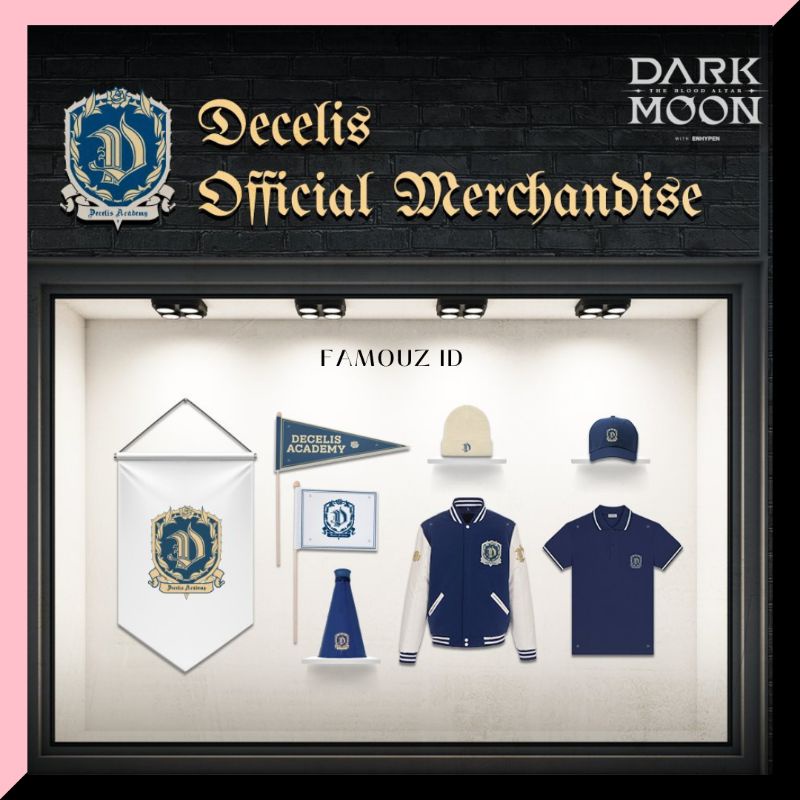 VARSITY DECELIS ACADEMY DARK MOON ENH YPEN ENHA DARK BLOOD