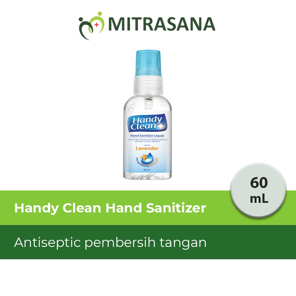 Handy Clean Hand Sanitizer Liquid 60 ML