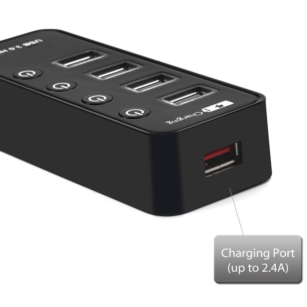 Led USB 3.0 HUB USB charging Port 4port USB 3.0 HUB Divisi 4port USB 3.0 HUB Ekspanding