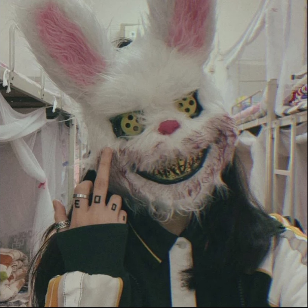TOPENG BUNNY KILLER SERAM RABIT KELINCI SCARRY BIG BANG HALLOWEEN MASK PESTA HANTU HALLOWEEN