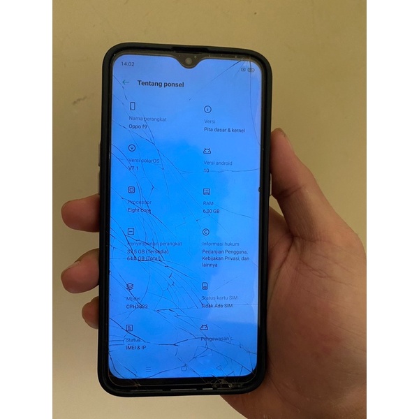 OPPO F9 MINUS LCD/ MESIN OPPO F9