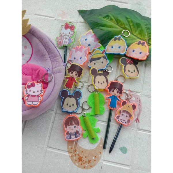 

ready amplop lebaran /hiasan pensil/gantungan kunci unyu