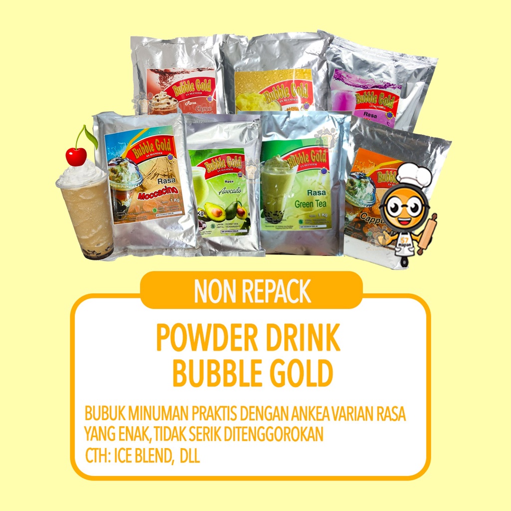 

POWDER DRINK BUBBLE GOLD 1KG