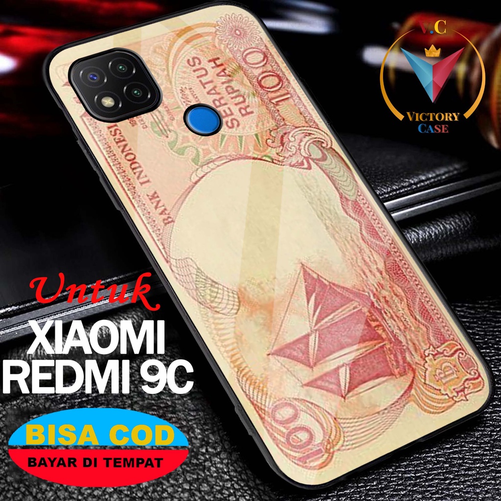 Case Glossy XIAOMI REDMI 9C - terbaru - Victory case [ UANG ] Case Hp - Casing XIAOMI REDMI 9C - Sof