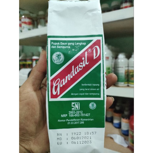 Promo Pupuk Gandasil D HIJAU 500gr Nutrisi Daun Tanaman