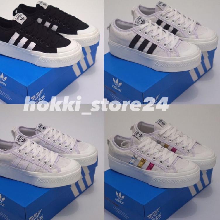 ∞ adidas Nizza Platform sepatu wanita wedges premium termurah ㅘ