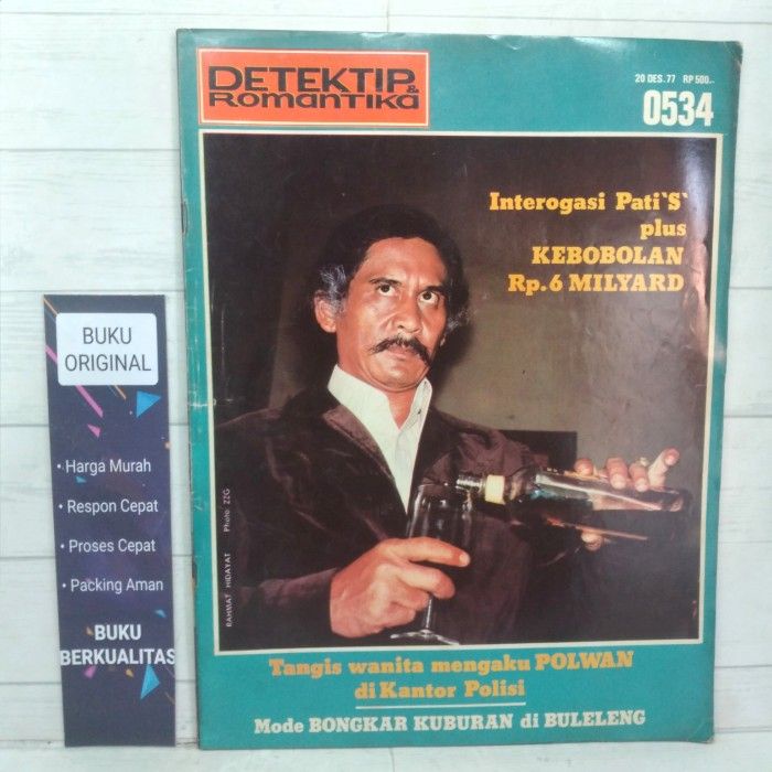Majalah Detektip Romantika 0534 20 Desember 77
