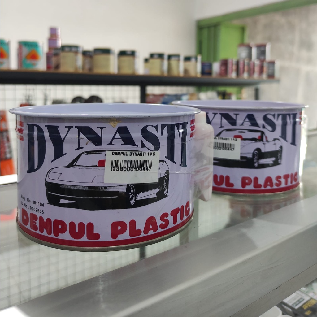 Dempul Plastik Dynasti 1 kg Dempul Besi Kayu Body Mobil Motor