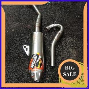 limited stock KNALPOT BORE UP NORIFUMI PNP  KLX WR CRF KNALPOT NORIFUMI BORE UP 2ZJN23