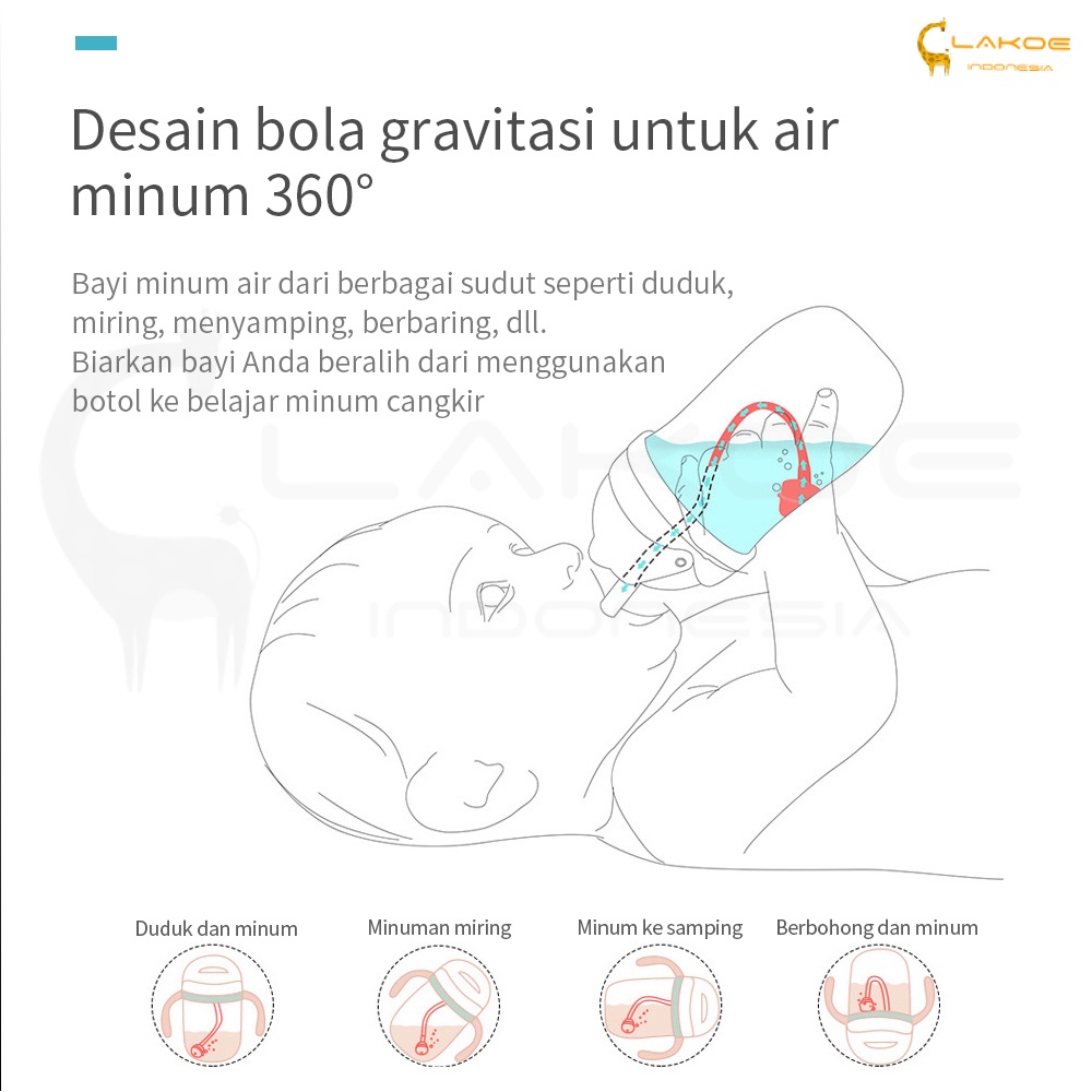 Botol minum anak bayi sippy cup training cup bayi