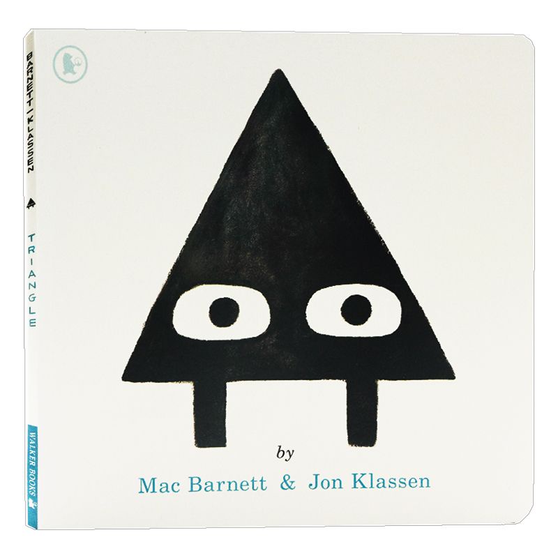 Original Mac Barnett shape trilogy Triangle, Square, Circle buku impor buku anak happychild