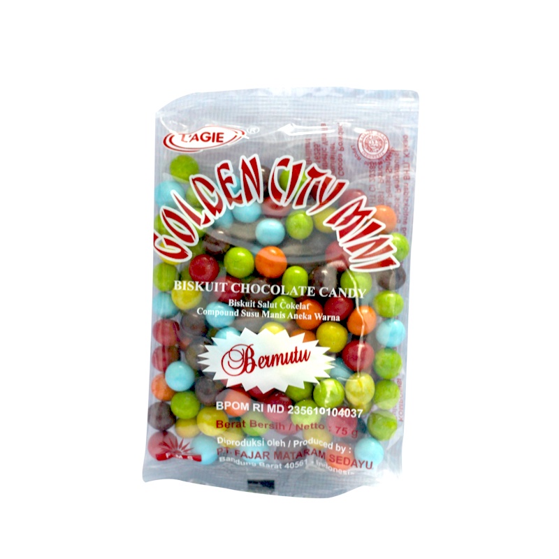 

Golden City Coklat Ball Mini 75Gr