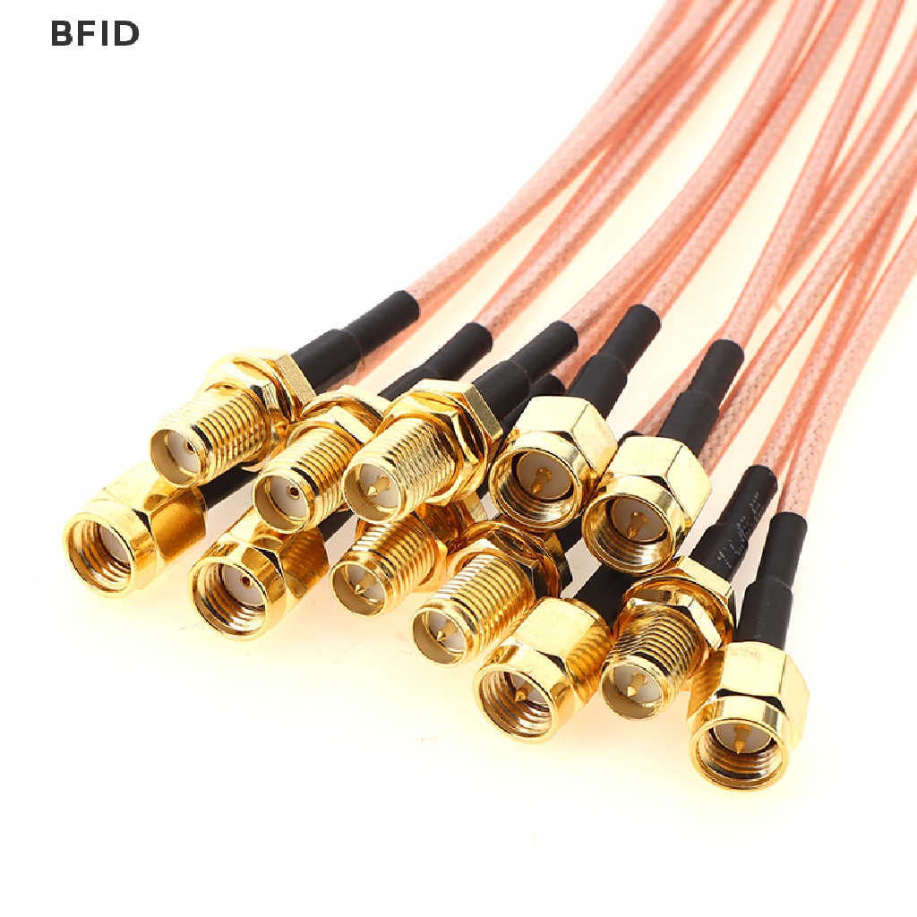 [BFID] Sma to 2X SMA Male Female Y type Splitter Combiner Jumper Kabel Kuncir [ID]