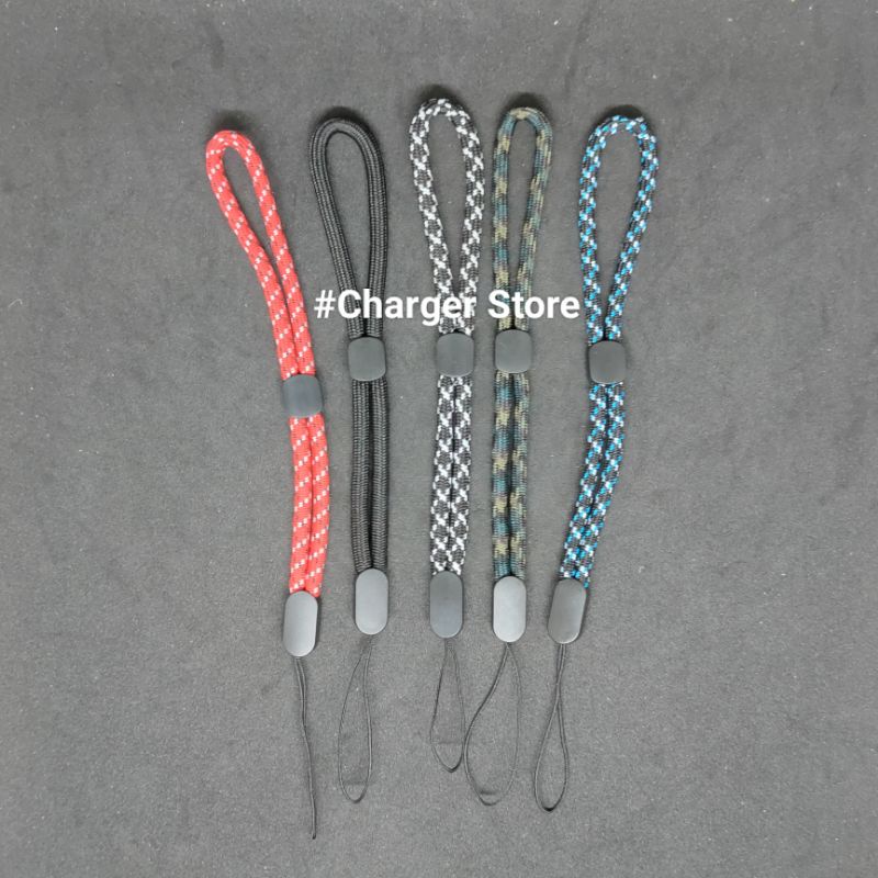 Tali Hp Serbaguna / Tali Nylon Adjuster Pendek Gantungan 20Cm