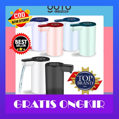 Pompa Air Galon Electric Elektrik Otomatis Mini Dispenser Air Bawah Water Pump Charge Recharge Charg