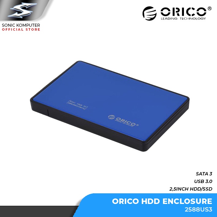 Box Harddisk Orico 2588US3 HDD Enclosure 2.5&quot; Inch Hardisk 2588 US3 USB3.0