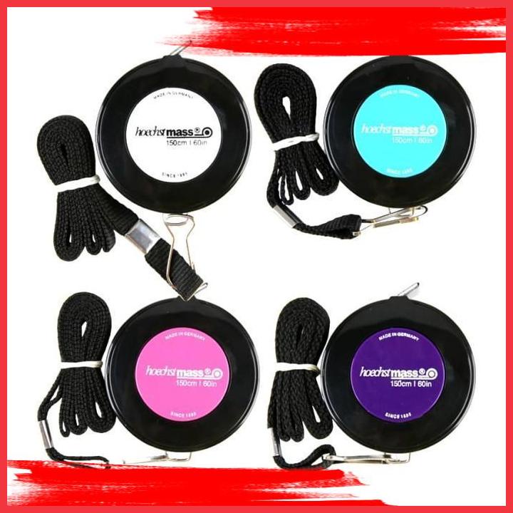(MJS) Hoechst Mass Rondo - Meteran Jerman Kain Bahan Roll Measuring Tape