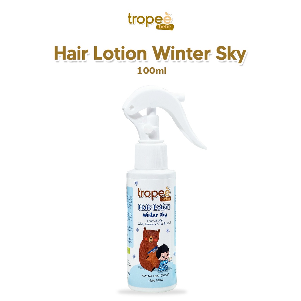 Tropee Bebe - Lotion Rambut ( Hair Lotion ) 100ml WINTER SKY