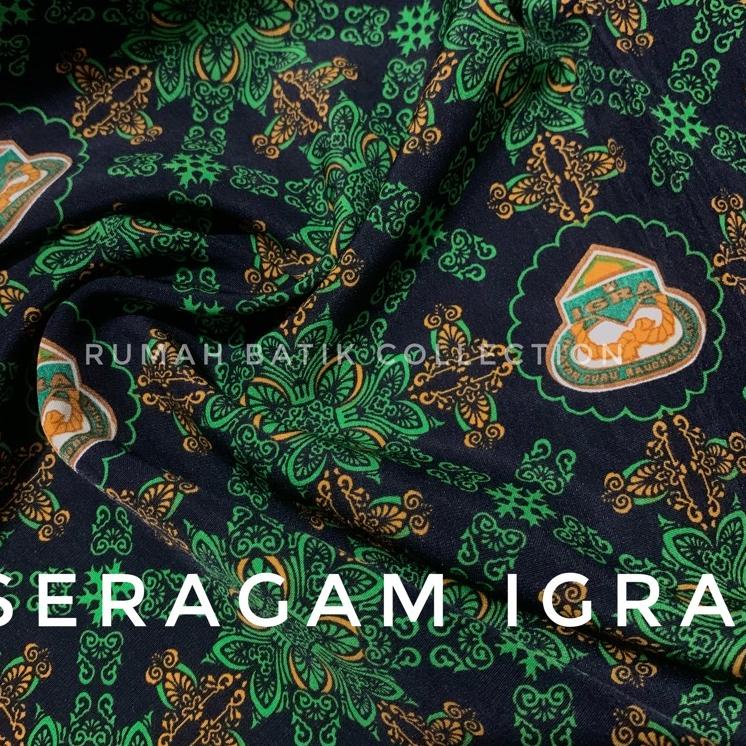 NEW ARRIVAL H21 Kain Seragam Guru RA // BATIK IGRA ㅌ