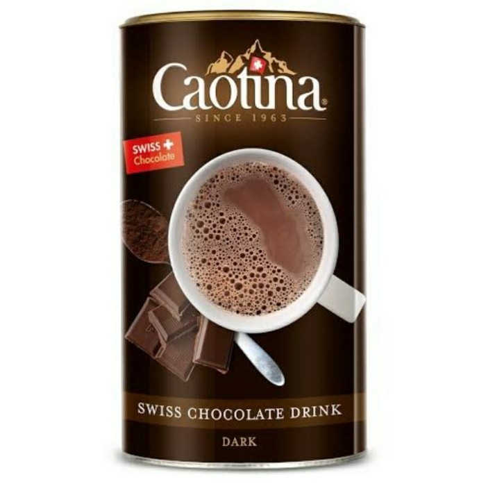 

Caotina Swiss Chocolate Drink Dark Choco 500gr Coatina Cokelat Impor