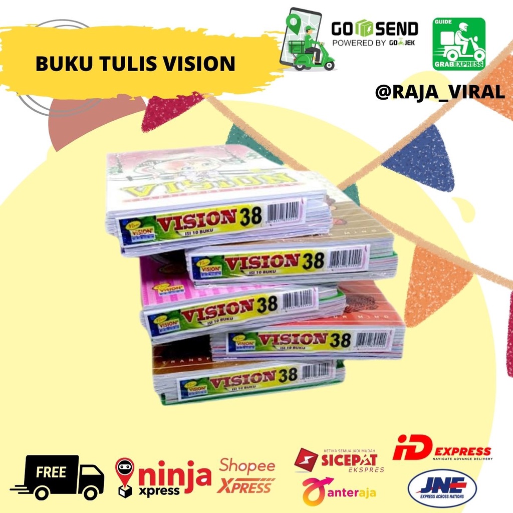 

Buku Tulis Vision 38Lembar