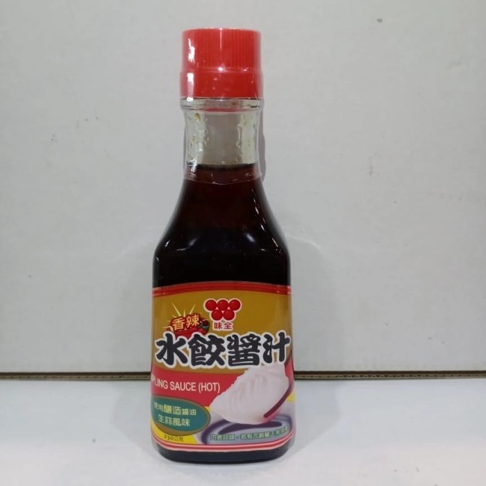 

wei chuan dumpling sauce hot 230g kecap asin pangsit pedas shui jiao