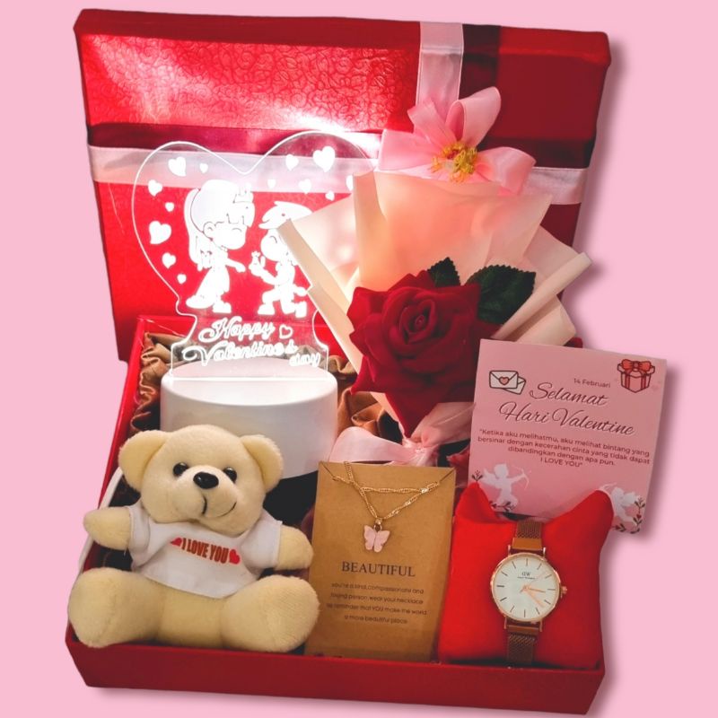 Kado Cewek / Hampers Valentine / Gift Box Valentine