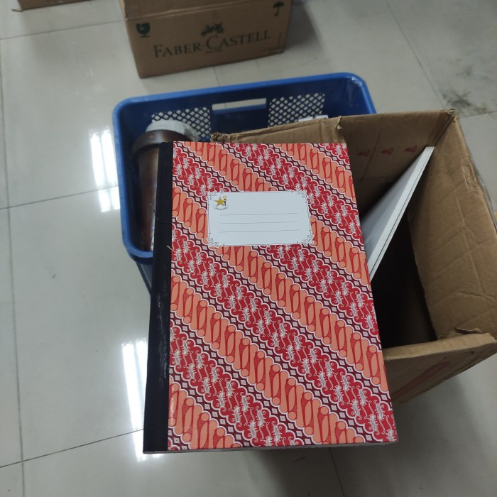 

Ready stock] buku kas folio bintang obor 200 lembar 3 kolom