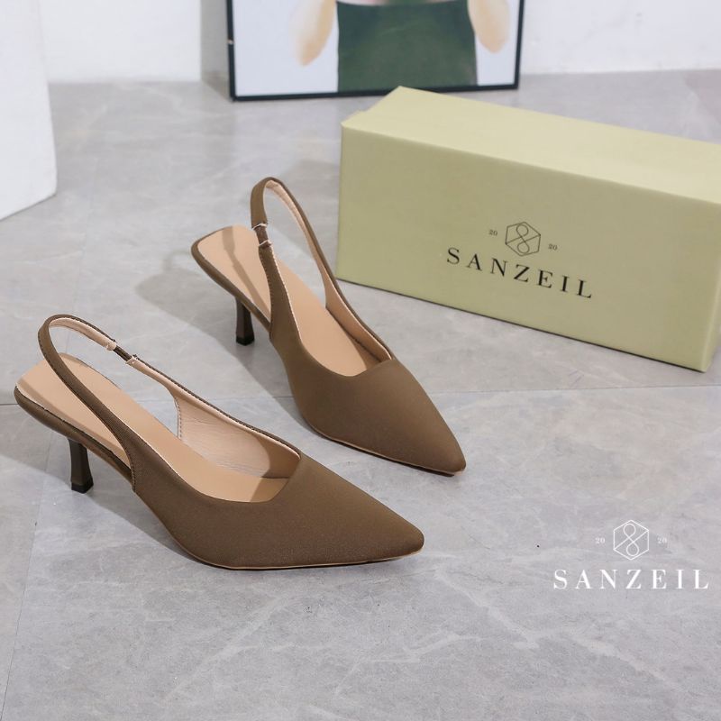 9988 Sanzeil Rara - Heels ZR Wanita Pesta Import Hak Tinggi