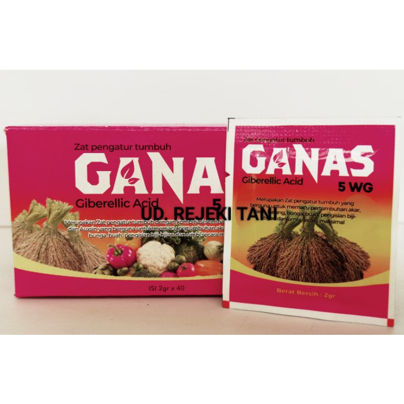 Zat Pengatur Tumbuh GANAS Giberellic Acid 5 WG