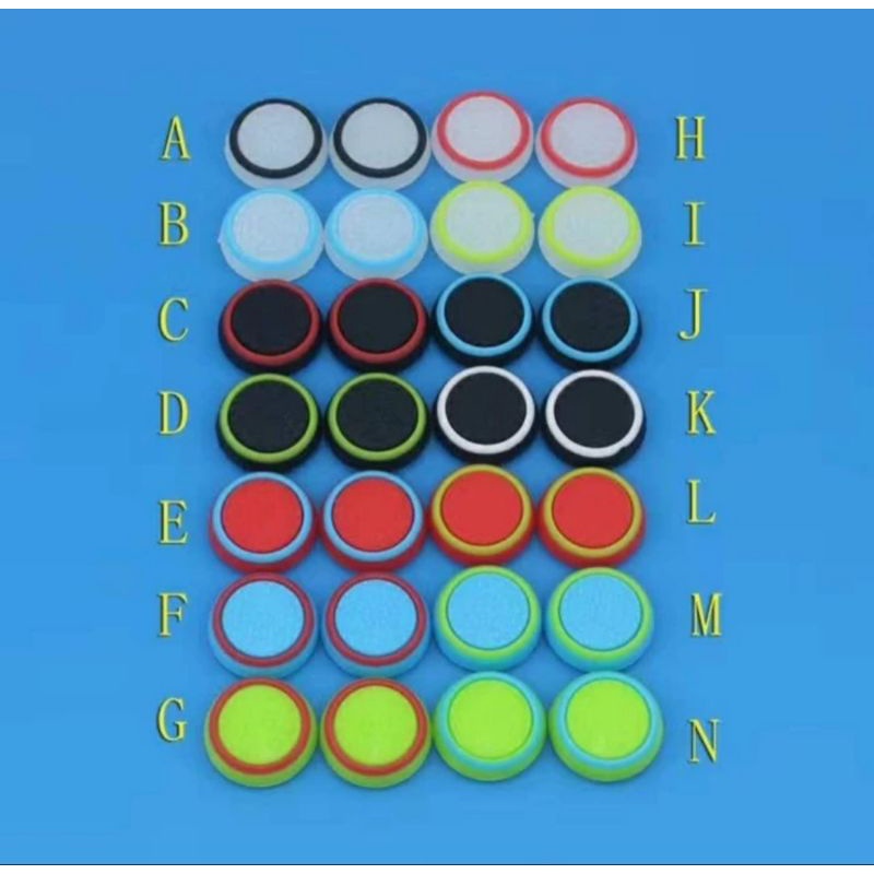 Karet Silikon Analog Thumb Grip Stik PS2 PS3 PS4 PS5 Xbox 360 Xbox One