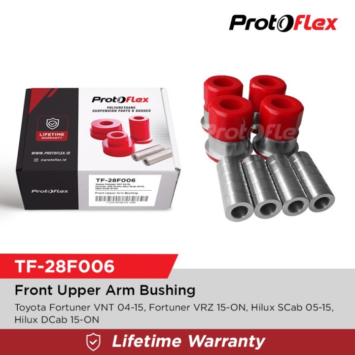 Protoflex Bushing Upper Control Arm Depan (Atas) Fortuner Hilux Dcab