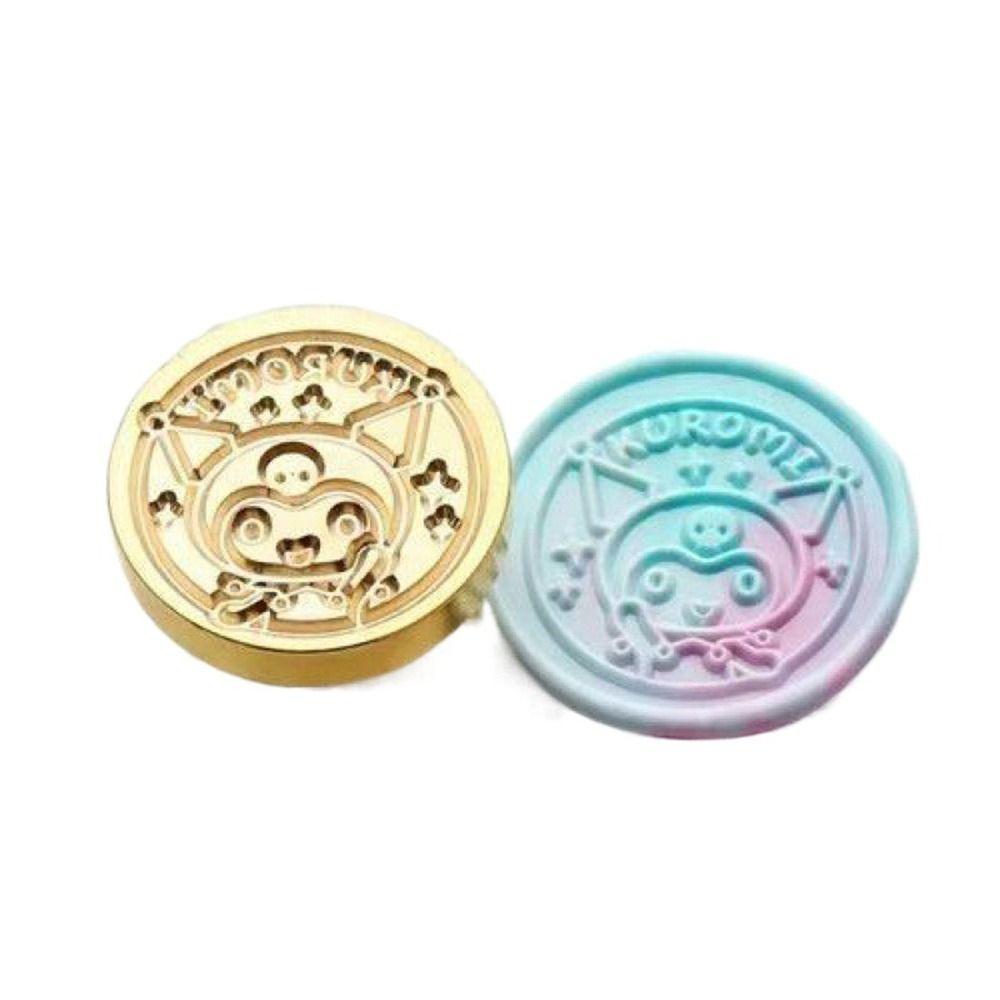 Quinton Wax Seal Stamp Indah Paduan Tangan Akun DIY Amplop Album Kartu Undangan Cinnamoroll Fire Paint Seal Stamp