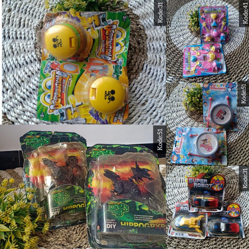 Mainan Ecer & Grosir Anak Cowok/Mainan Murah Anak
