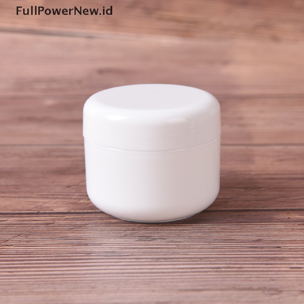 Power 1pc Botol Isi Ulang Kosong makeup jar pot travel Wadah Kosmetik Krim Wajah ID