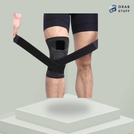 Pelindung Lutut Olahraga Knee Support Fitness / Deker Penyangga Lutut Kaki Olahraga Radang Nyeri Sendi / Pelindung Lutut Olahraga Fitness Gym Wanita Pria / Penyangga Lutut Osteoartritis Pelindung Lutut Murah Nyaman / Deker Penyangga Lutut Cidera Nyaman