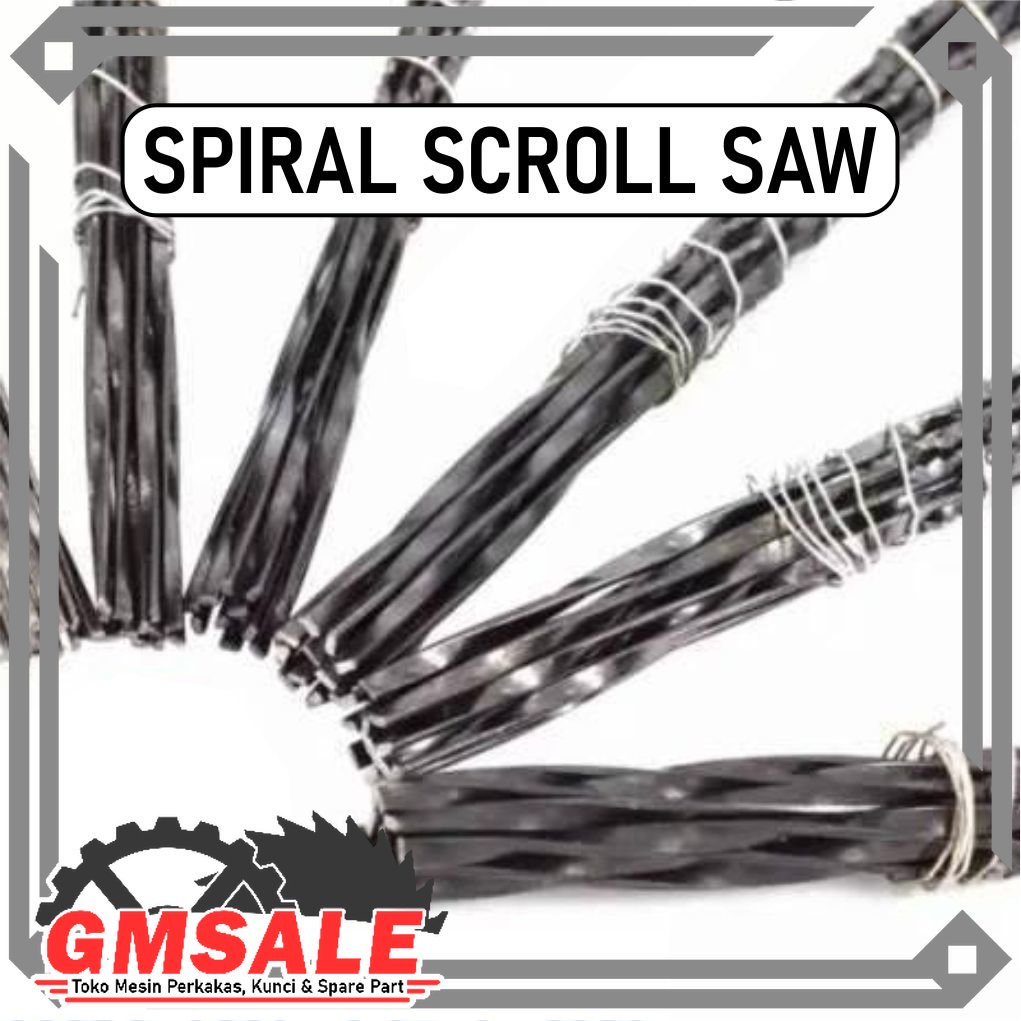 Mata gergaji scroll saw pinless spiral scrollsaw blades mata gergaji ukir murah