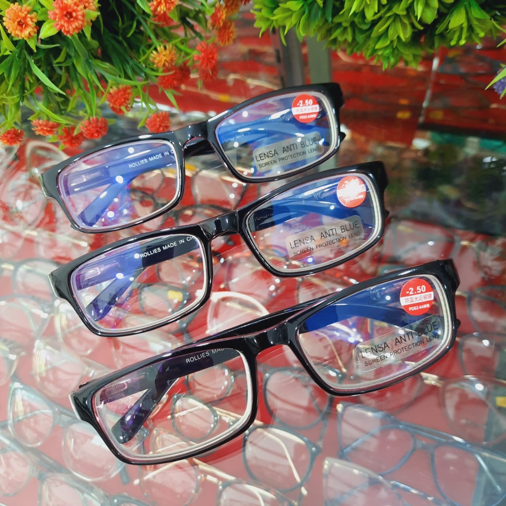 KACAMATA MINUS RABUN JAUH TYPE JS116.IL .ANTIRADIASI/KACAMATA TERBARU/KACAMATA OPTIK