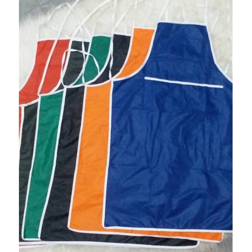 Apron / celemek masak dan cuci piring parasut