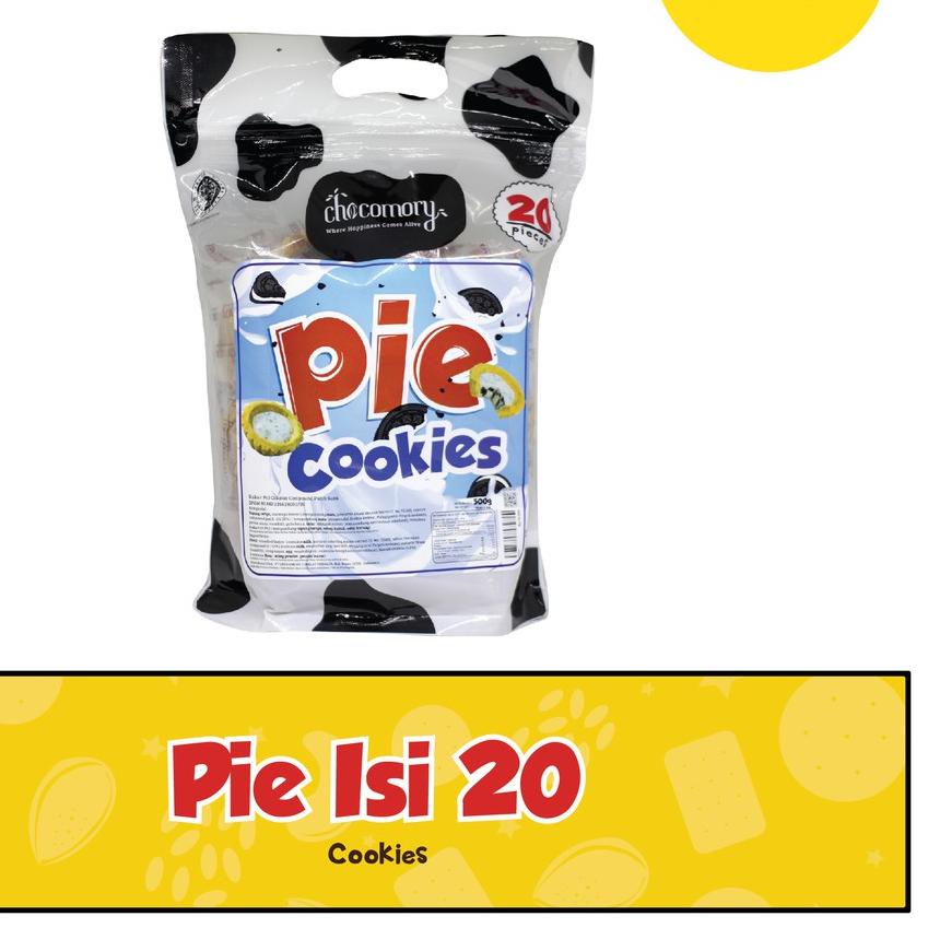 

Limited | KSH|Chocomory Cookies & Cream Pie Isi 20 - 540 Gr x 1 Pc