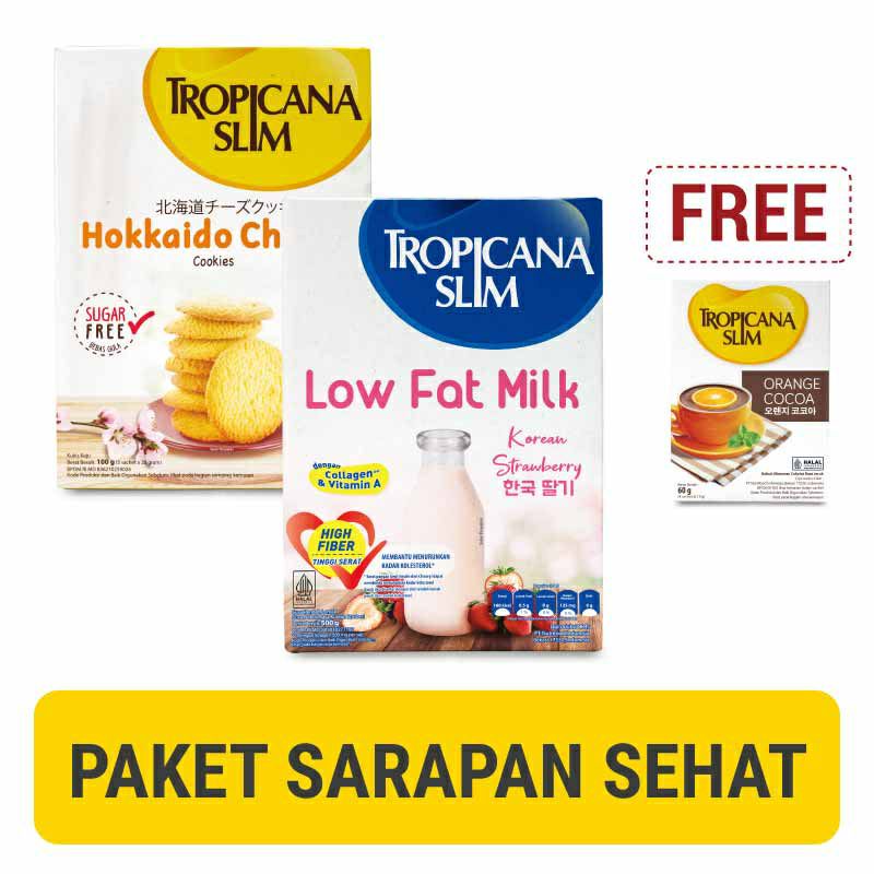 

Geratis Orange Cocoa - Bundle Tropicana Slim Low Fat Milk Korean