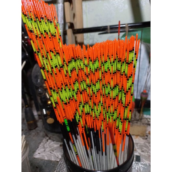stik fiber pelampung pancing anti badai 1,5mm