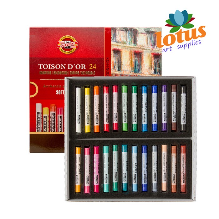 

Pastel Koh-I-Noor Toison D'Or Soft Pastel Set 24